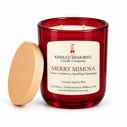 Merry Mimosa - Coconut Apricot Wax Candle
