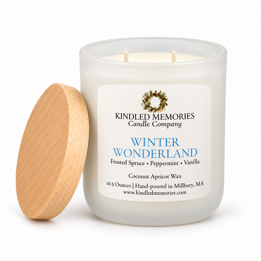 Winter Wonderland - Coconut Apricot Wax Candle
