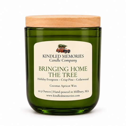 Bringing Home the Tree - Coconut Apricot Wax Candle