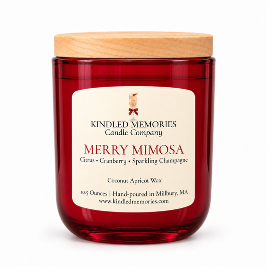 Merry Mimosa - Coconut Apricot Wax Candle