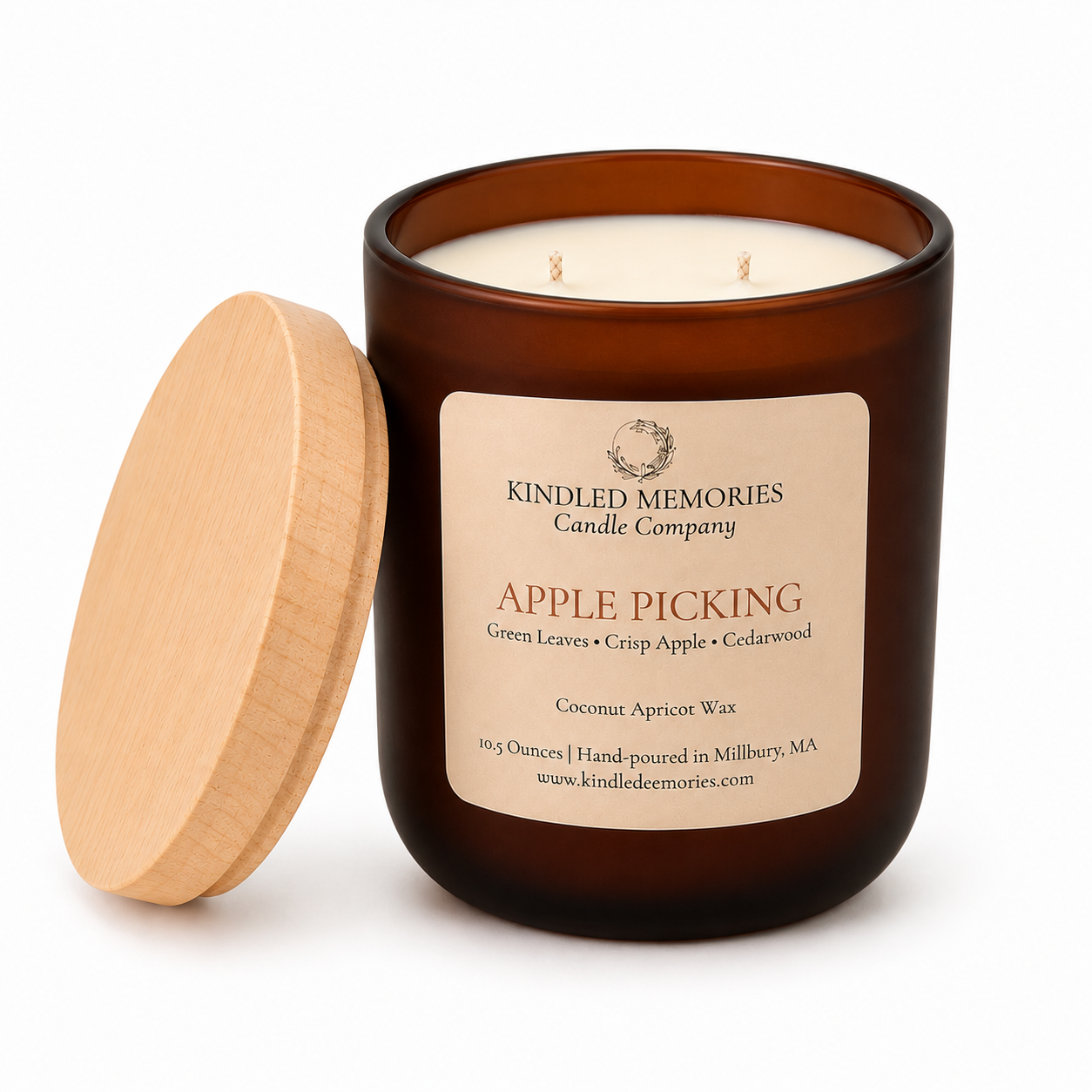 Apple Picking - Coconut Apricot Wax Candle
