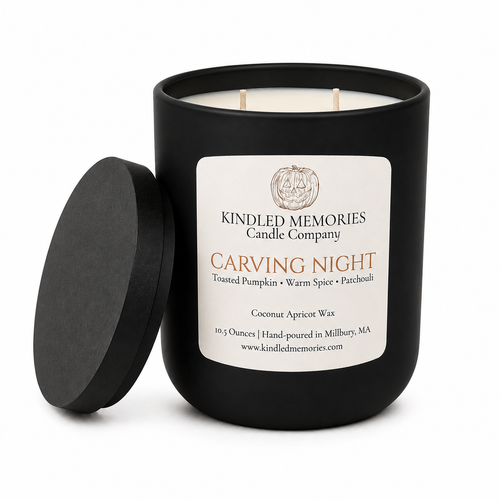 Carving Night - Coconut Apricot Wax Candle