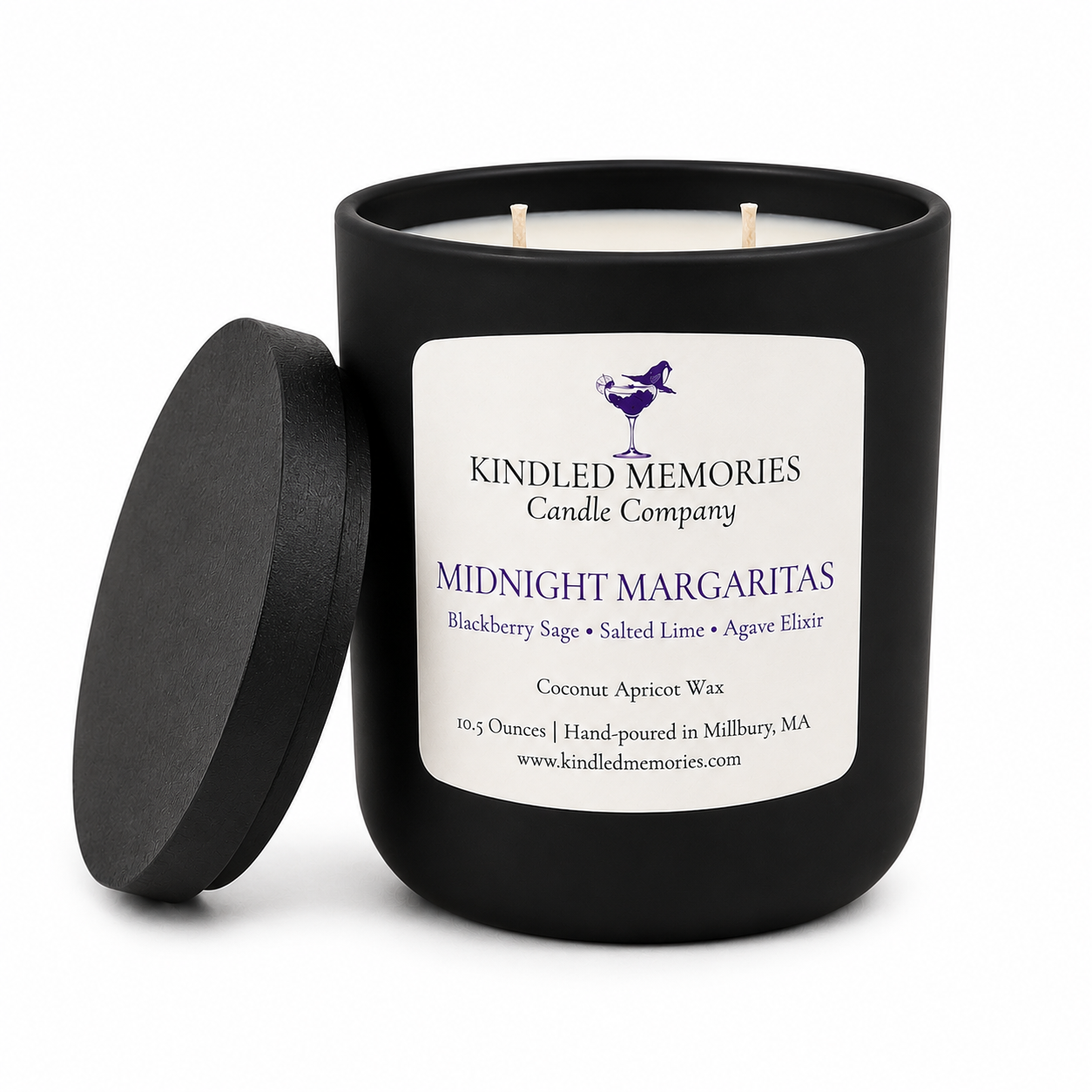 Midnight Margaritas - Coconut Apricot Wax Candle