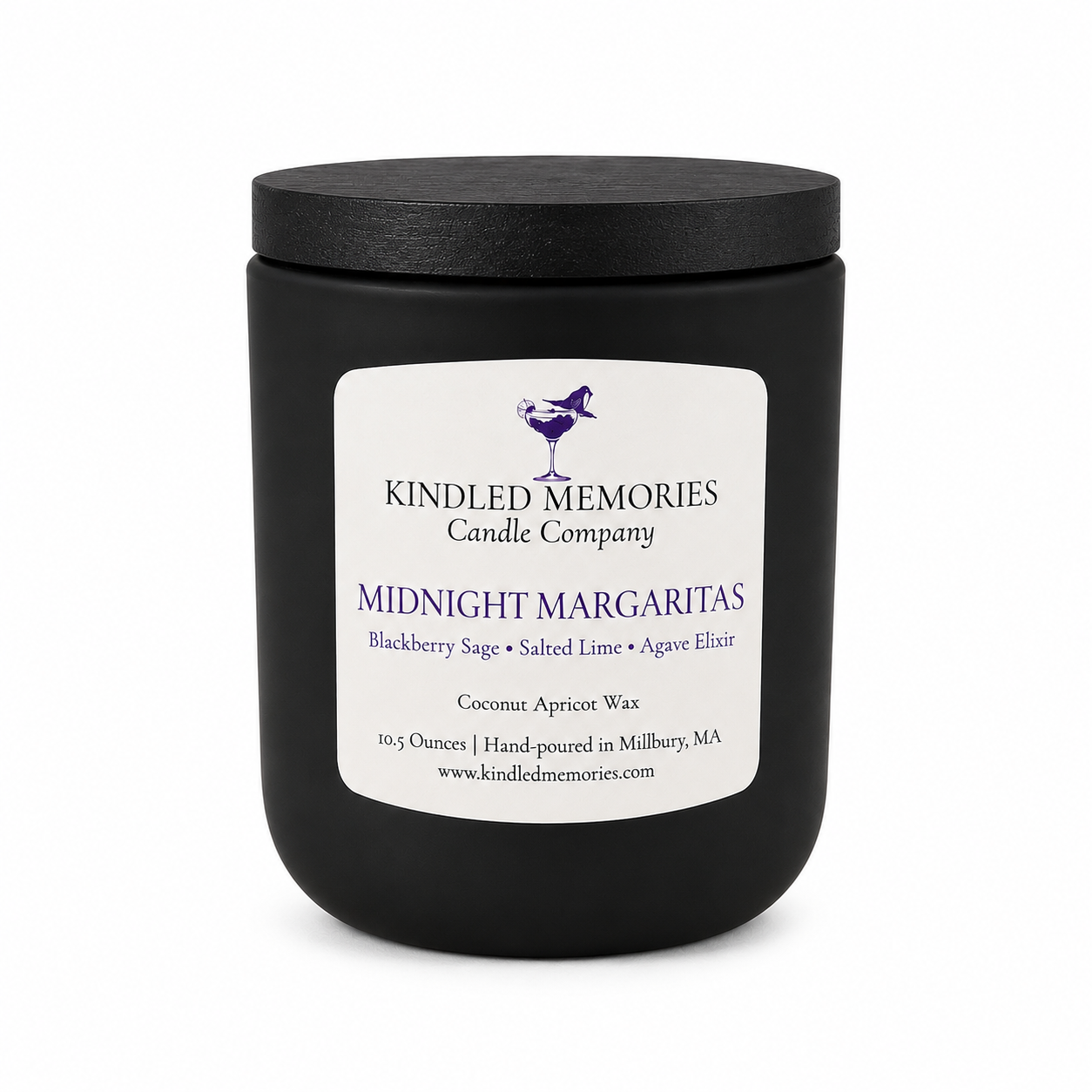 Midnight Margaritas - Coconut Apricot Wax Candle