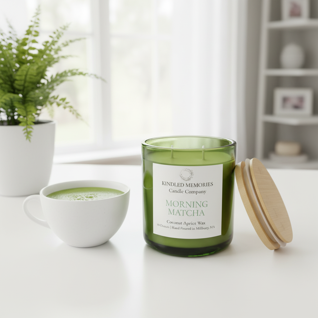 Morning Matcha Candle - Relaxing Background