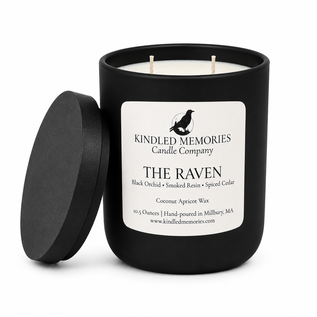 The Raven - Coconut Apricot Wax Candle