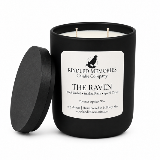 The Raven - Coconut Apricot Wax Candle