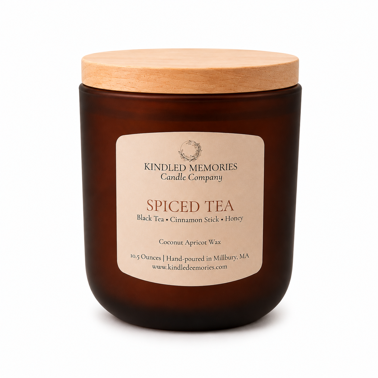 Spiced Tea - Coconut Apricot Wax Candle