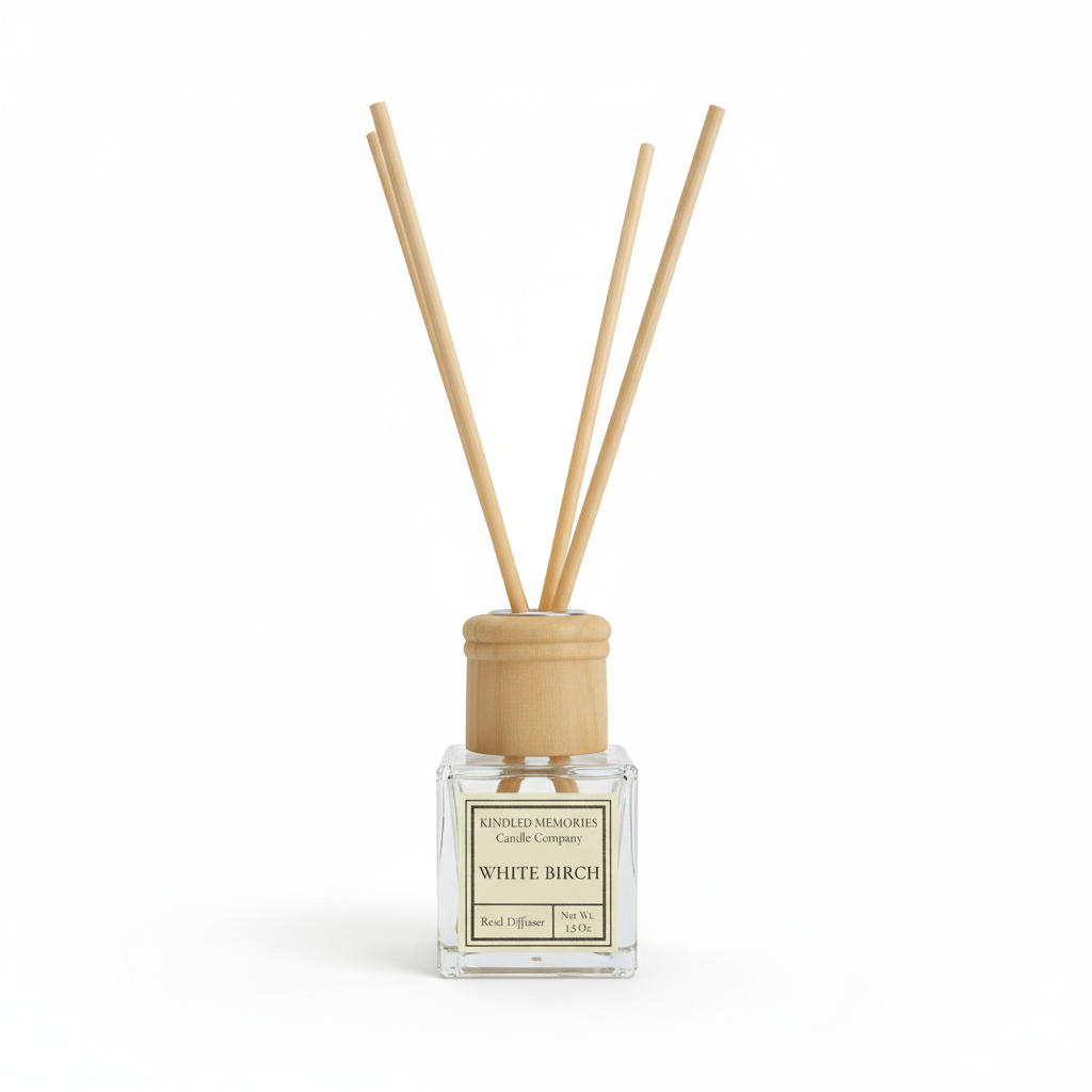 White Birch Reed Diffuser Professional Product Image
