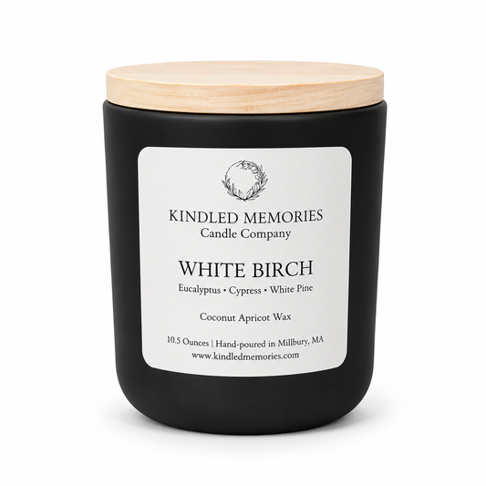 White Birch - Coconut Apricot Wax Candle